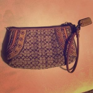 Coach wristlet